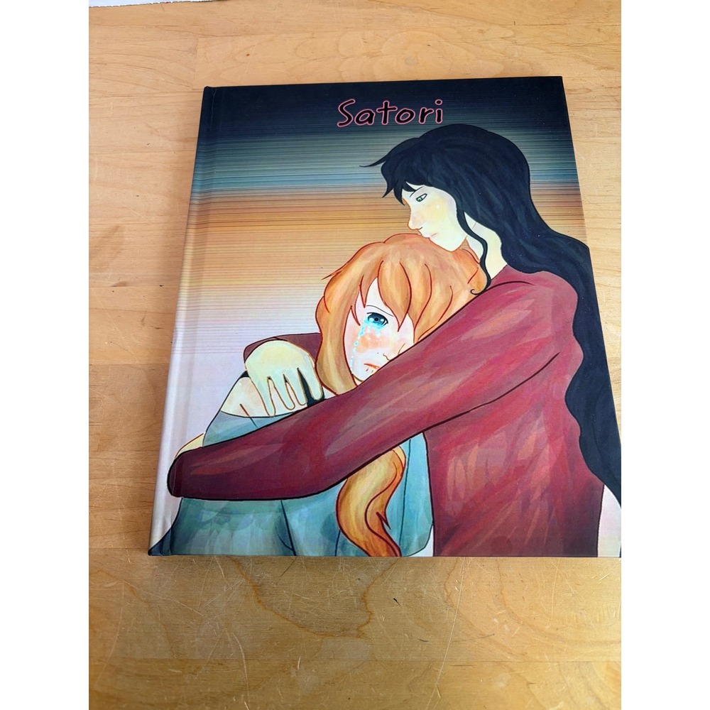 Satori Hardcover Graphic Novel by Halrai, Anime Manga Style Art Book